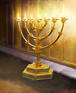 LA MENORAH  (Candelabro)