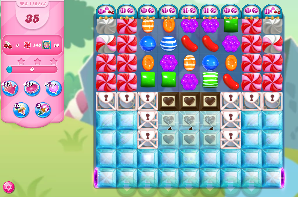 Candy Crush Saga level 10114