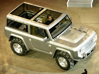 The new Ford Bronco concept of