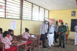 Polres Biak dan Kodim 1708/BN Bersama Yayasan Bhudda Tzu Chi Survey Lokasi SD Inpres Sundey