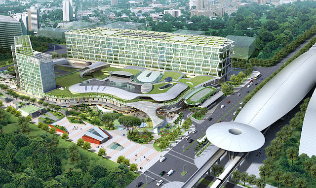 Just 1 MRT stop from The Glades to Changi Business Park!