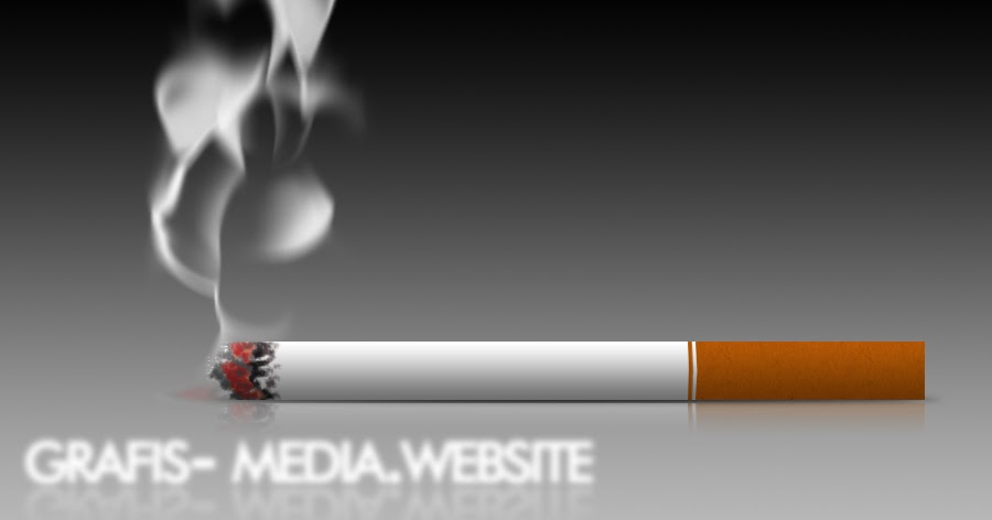 CARA MEMBUAT GAMBAR ROKOK BERASAP REALISTIS DI PHOTOSHOP 