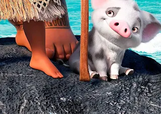 Moana: Póster para Photo Call para Descargar Gratis.