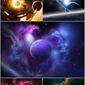30 Space Planets and Universe HD Wallpapers { SET- 30 }