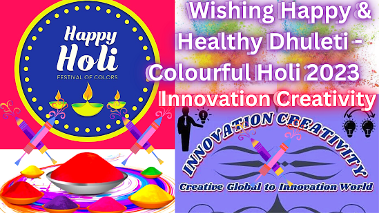 Wishing Happy & Healthy Dhuleti - Colourful Holi 2023