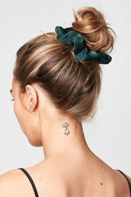 Spring Hairstyle Ideas bun elastic