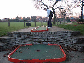 Crazy Golf at Woodlands Park, Gravesend, Kent