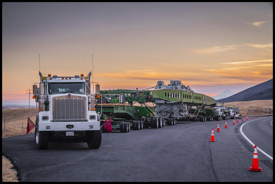 Omega Martin Kenworth C500 with Transformer Super Load