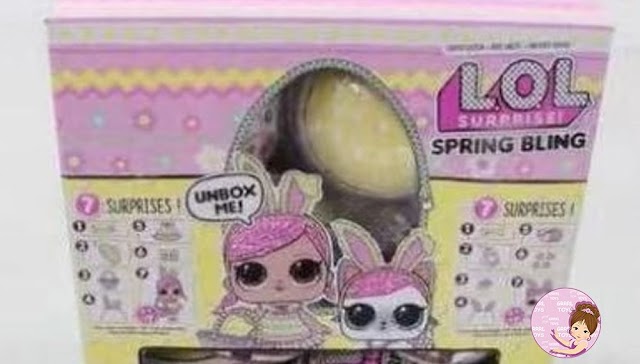 Easter L.O.L. Surprise Spring Bling Series 2020 with Two Bunny Toys