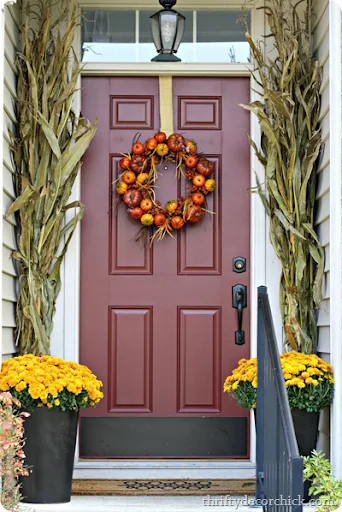 fall front porch