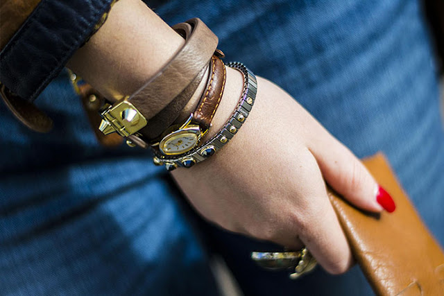 Fashion Girl with Watch