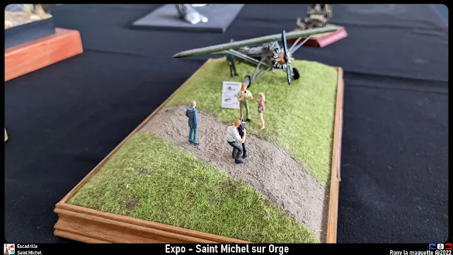 Fête de la ville de Saint Michel sur Orge 2022 avec l'Escadrille Saint Michel.