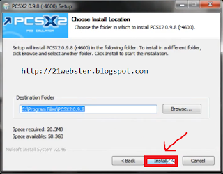 Cara Install PCSX2 0.9.8