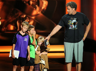 Will Ferrell Joined Onstage by His Three Sons at the 2013 Emmys: "I Couldn't Find Childcare!"
