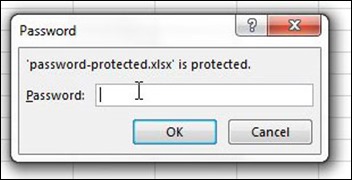 Remove Password in Excel 2013-1