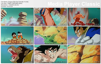 Download Film / Anime Dragon Ball Kai Episode 14 "Pertarungan Kamehameha, Perubahan Dari Vegeta!"  Bahasa Indonesia