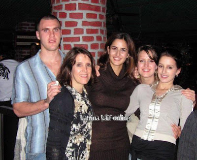 Katrina Kaif Family with her brother and mother