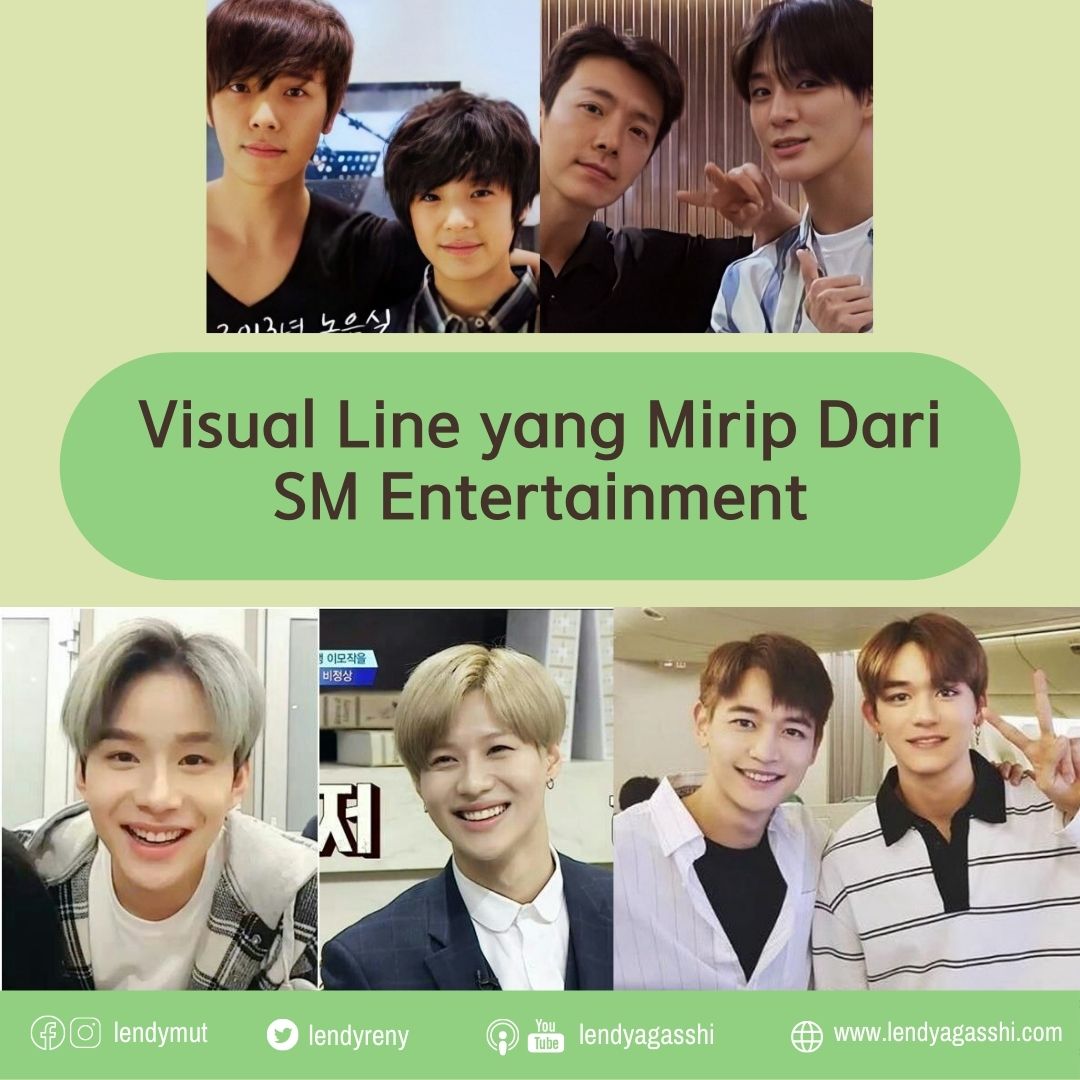 Visual Line yang Mirip Dari SM Entertainment