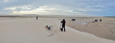 Filmagem com drone praia