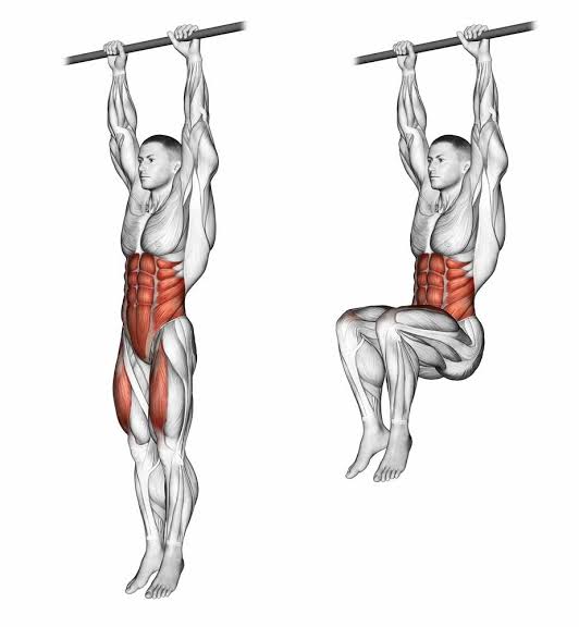 How to do Hanging leg raises for abs