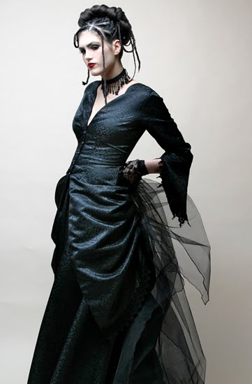 GothicBlackWeddingDressesPictures Picture above is Kambriel's Midnight