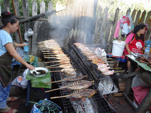 street food laos