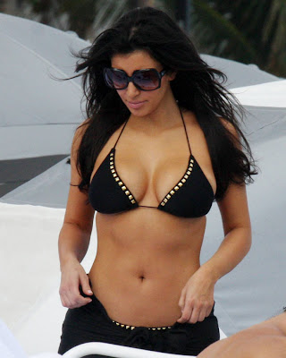 Kim Kardashian in Bikini 