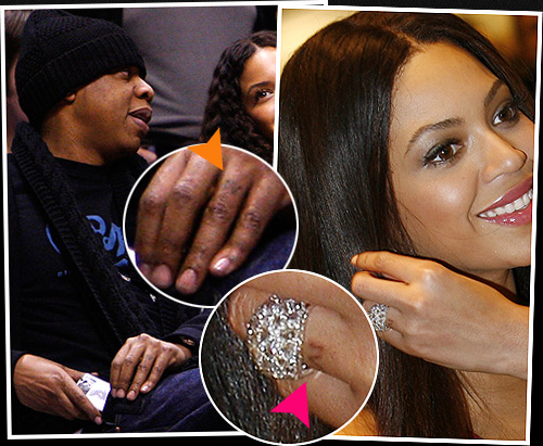 Beyonce tattoo On Wedding Finger