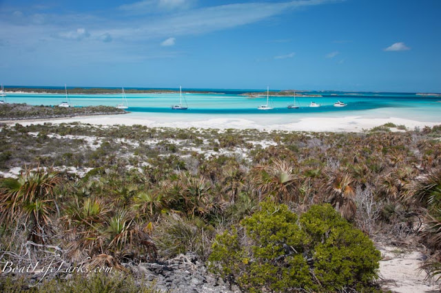 Warderick Wells mooring field, Exuma Land and Sea Park