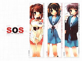 wallpapers  Suzumiya Haruhi no Yutsu   