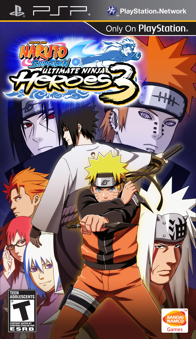 [PSP] Naruto Shippuden: Ultimate Ninja Heroes 3 ~ Hiero's ...