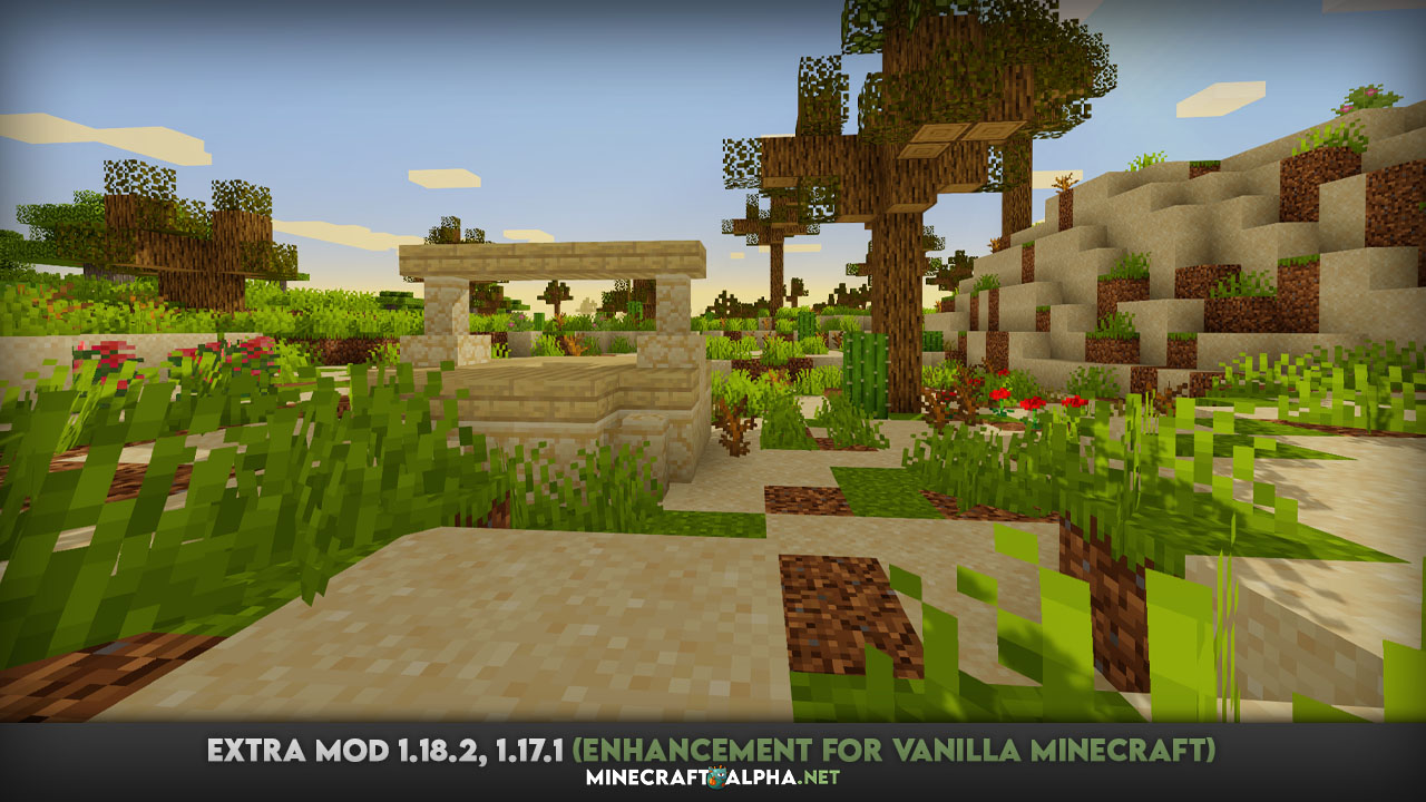 Minecraft Extra Mod 1.18.2, 1.17.1 (Enhancement for vanilla Minecraft)