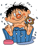 Gif de banho