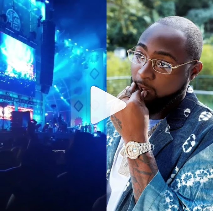 Crowd Brutally Snubs Davido At Burnaboy's Concert In London