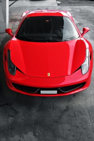 Ferrari 458 HD Wallpaper for iPhone