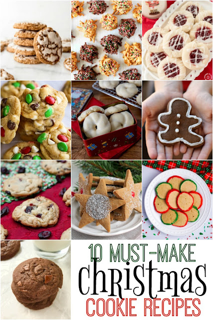 These 10 Must-Make Christmas Cookie Recipes need to be a part of your baking plans this holiday season.