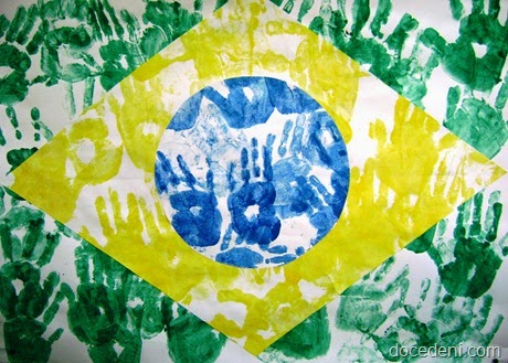 bandeira com mãos