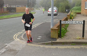 An action picture from the Keyo Brigg Sprint Triathlon 2015