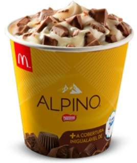 Novidades McDonald's Verão 2018 McFlurry Alpino Leite Moça e Mcshake Alpino