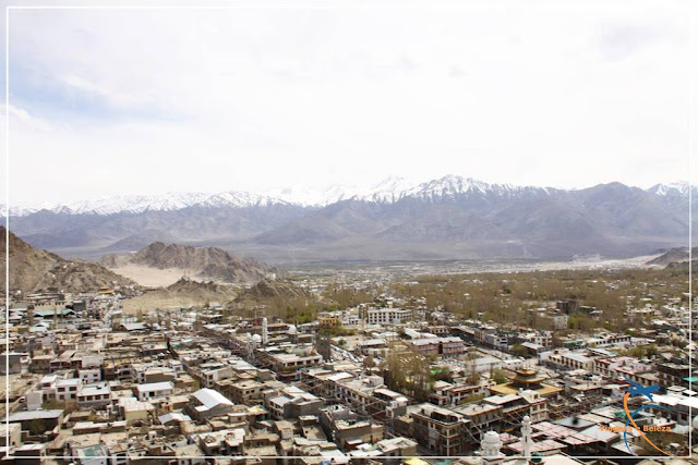 O Palácio Real de pedra, em Leh!