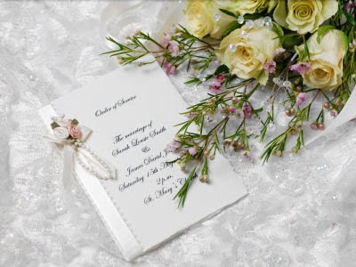 white wedding invitations