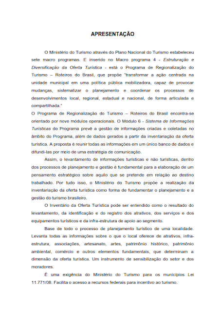 INVENTÁRIO DA OFERTA E INFRA ESTRUTURA TURÍSTICA DE SANTARÉM – PARÁ – AMAZÔNIA – BRASIL - 2010 - III. ATRATIVOS TURÍSTICOS