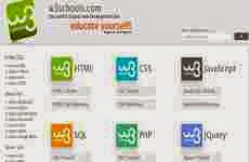 W3Schools: recursos para aprender HTML, CSS, Javascript, PHP, SQL, y JQuery