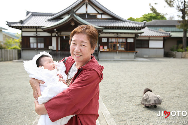 豊中稲荷神社でお宮参り出張出張撮影