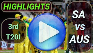 SA vs AUS 3rd T20I 2020