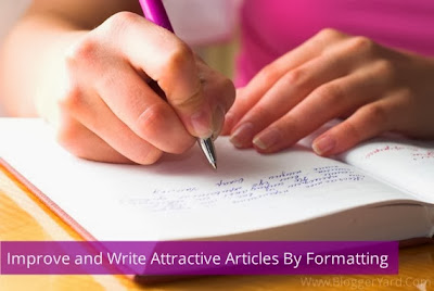 Write Attractive Article