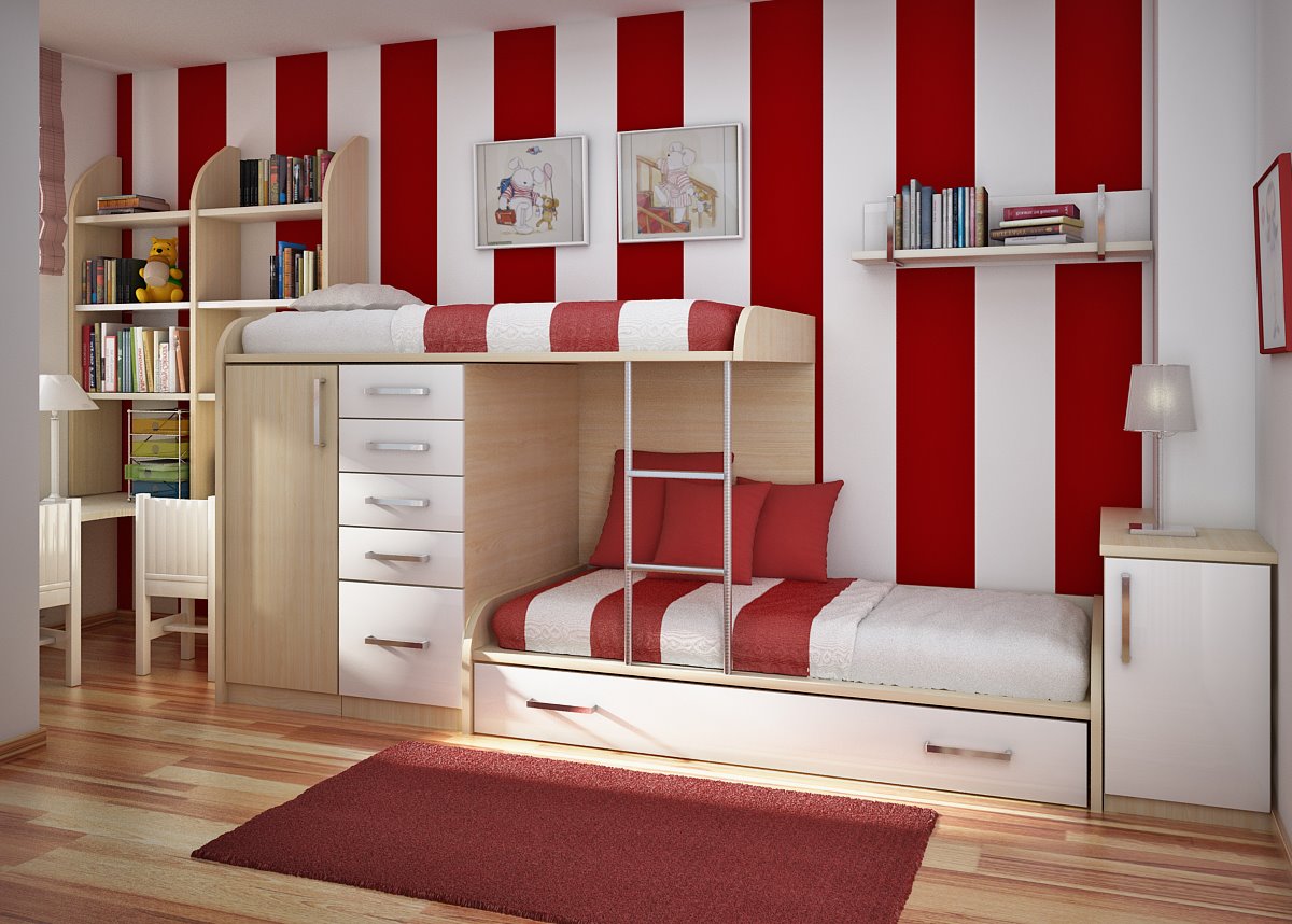 ... home designs latest.: Modern homes kids modern bedrooms designs ideas