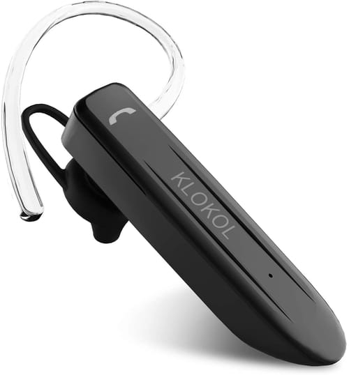 KLOKOL Bluetooth Headset 28Hrs Playtime Earpiece