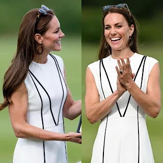 Duchess of Cambridge at the charity polo match