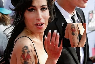 amy winehouse tattoo